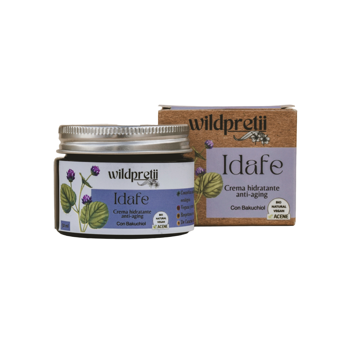 Crema hidratante antiaging, bakuchiol