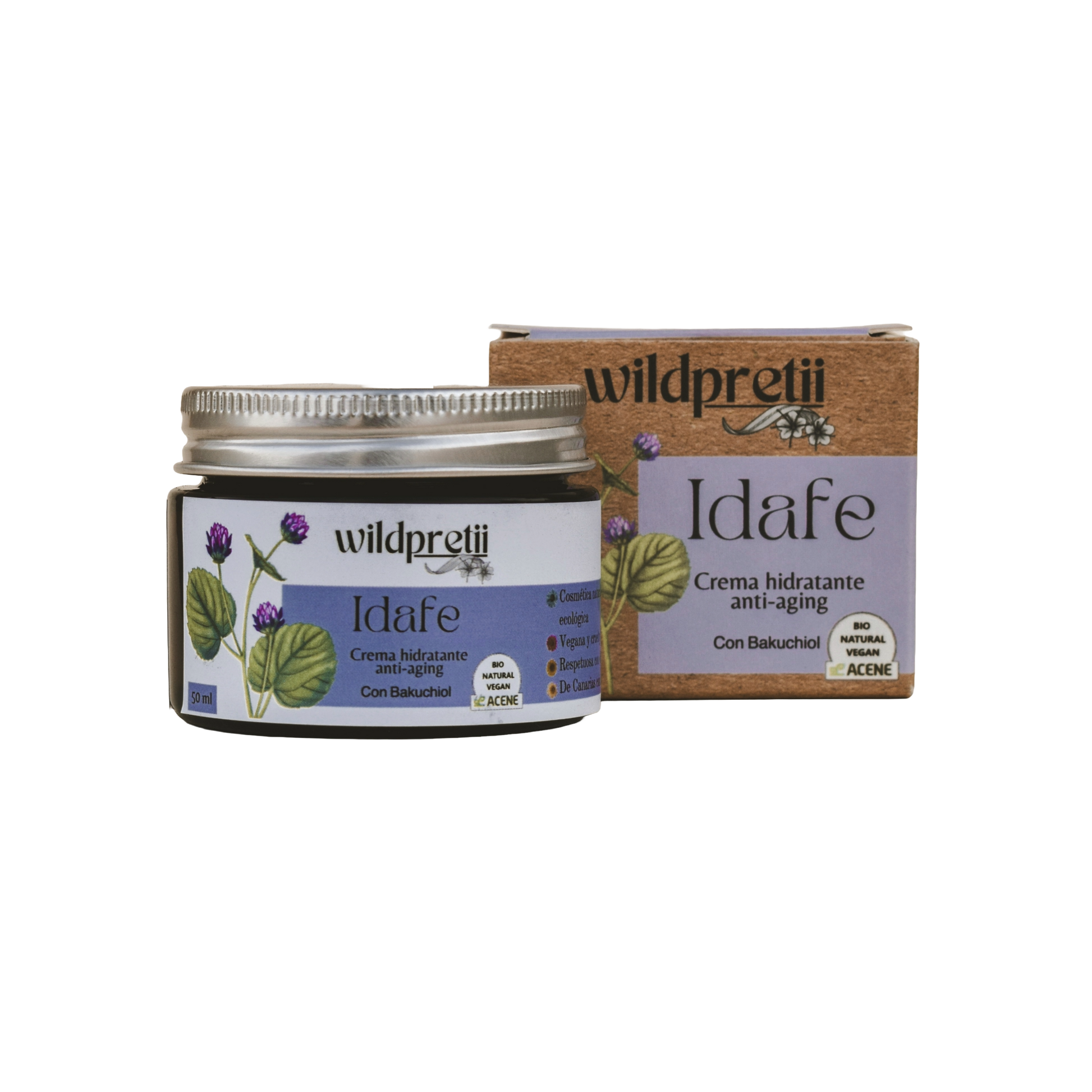 Crema hidratante antiaging, bakuchiol