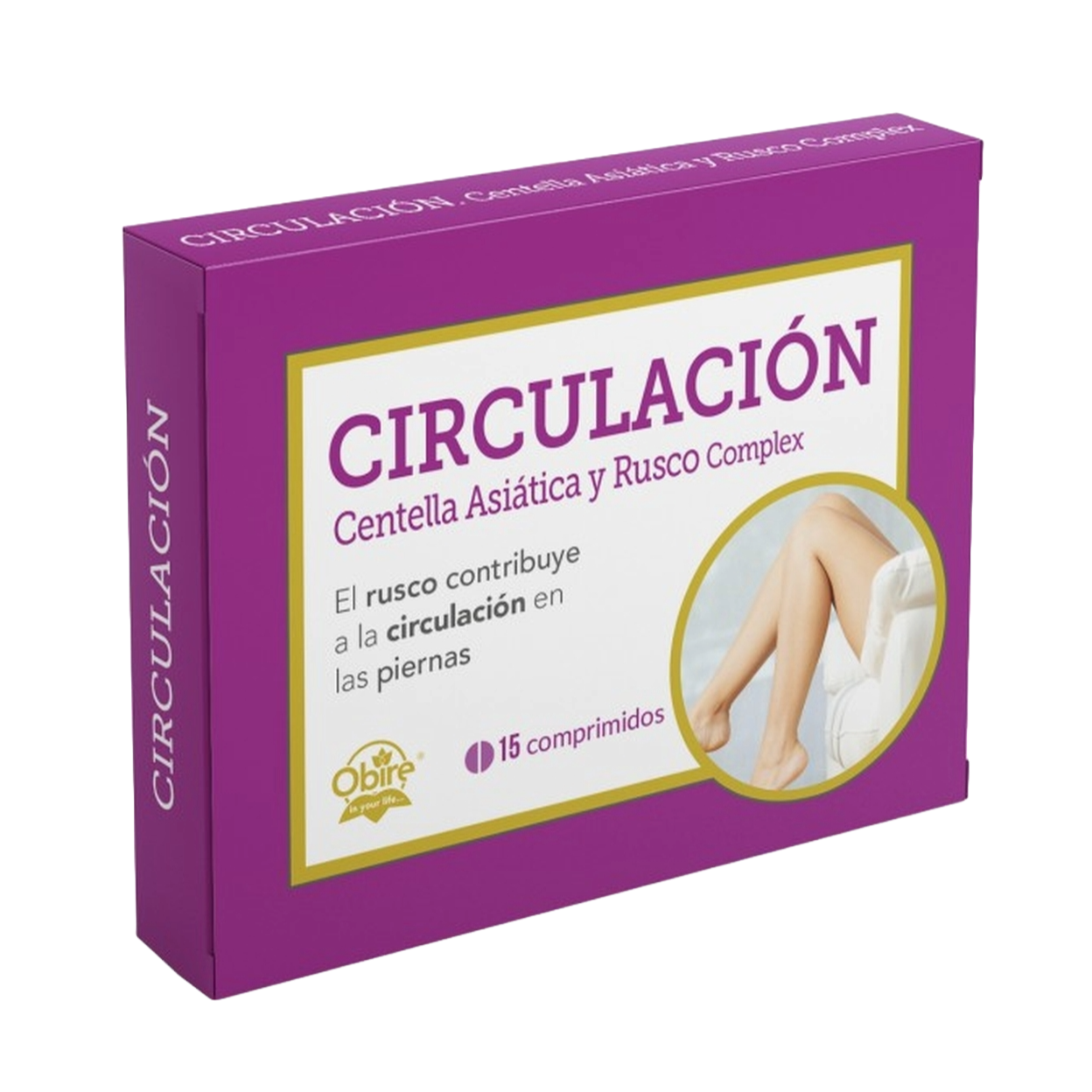 Circulación Centella asiática y Rusco complex